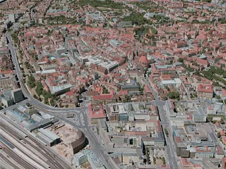 Nuremberg City, Germany (2021) 3D Model