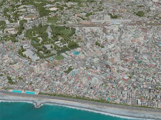 Odawara City, Japan (2021) 3D Model