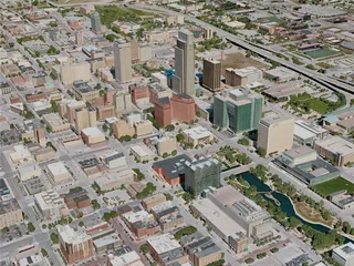 Omaha City, USA (2021) 3D Model