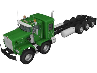 Kenworth C500 Chassis (2005) 3D Model