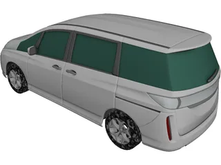 Mazda Biante (2012) 3D Model