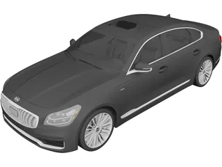 Kia K900 (2020) 3D Model