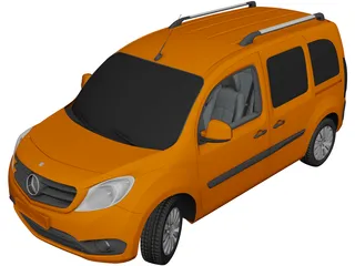 Mercedes-Benz Citan (2013) 3D Model