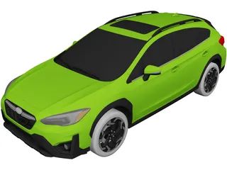 Subaru Crosstrek (2021) 3D Model 3D Preview