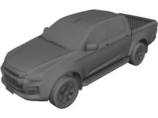 Isuzu D-Max (2021) 3D Model
