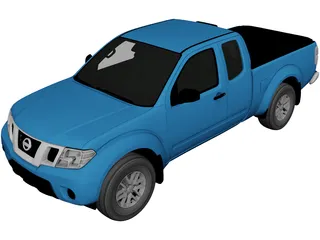 Nissan Frontier (2014) 3D Model