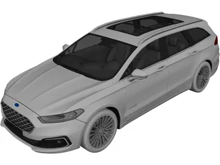 Ford Mondeo (2021) 3D Model