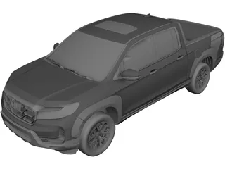 Honda Ridgeline Sport (2022) 3D Model