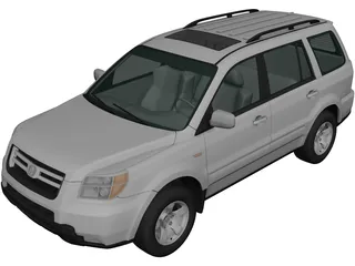 Honda Pilot EX (2006) 3D Model