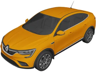 Renault Arkana (2020) 3D Model