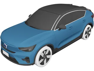 Volvo C40 (2022) 3D Model