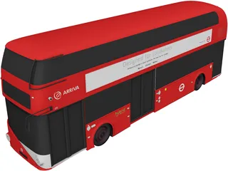 Arriva London bus LT2 (LT61 BHT) 3D Model