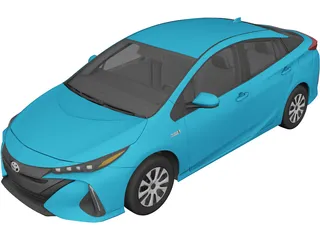 Toyota Prius Prime (2021) 3D Model