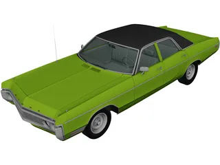 Dodge Polara (1970) 3D Model