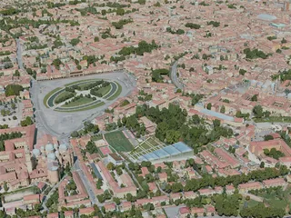 Padua City, Italy (2021) 3D Model