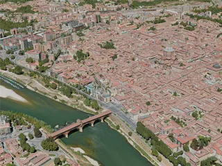 Pavia City, Italy (2021) 3D Model