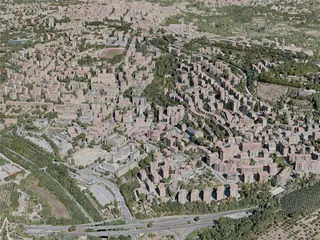 Perugia City, Italy (2021) 3D Model