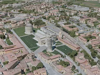 Pisa City, Italy (2021) 3D Model