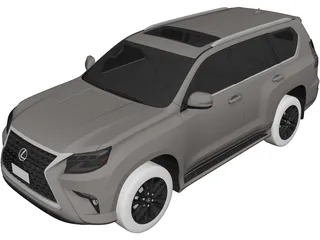 Lexus GX460 (2020) 3D Model