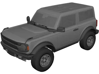 Ford Bronco (2021) 3D Model 3D Preview