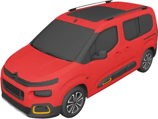 Citroen Berlingo (2021) 3D Model
