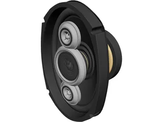 6x9 Jet Sound Speaker 3D Model