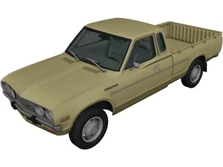 Datsun 620 KingCab (1977) 3D Model