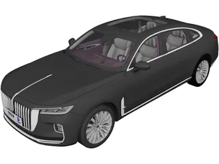 Hongqi H9 (2020) 3D Model