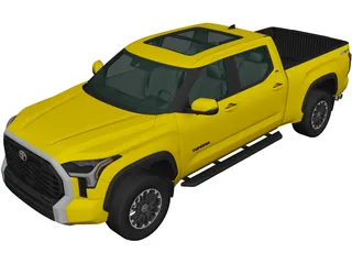 Toyota Tundra SR5 TRD-Offroad (2022) 3D Model