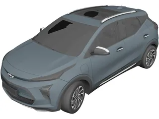 Chevrolet Bolt EUV (2022) 3D Model 3D Preview
