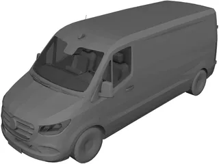 Mercedes-Benz Sprinter 3D Model
