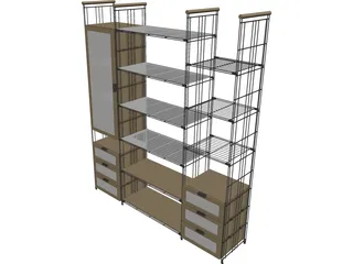 Balton Regal Shelf 3D Model