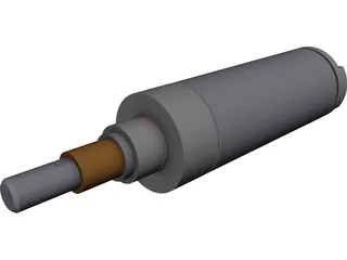 Air Cylinder 3D Model 3D Preview