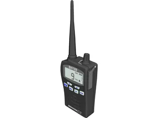 Radio VHF Dragoon 56 BH188 3D Model 3D Preview