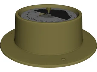 Barometer 3D Model