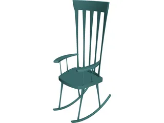 Rocking Chair 3D Model