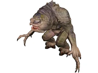 Rancor 3D Model