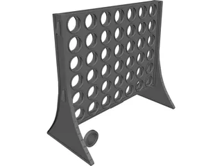 Connect Four 3D Model