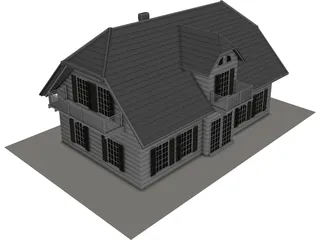 House Doetinchem Holland 3D Model