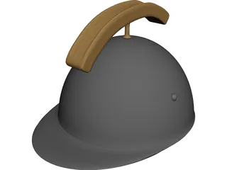 Roman Helmet 3D Model