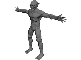 Orc 3D Model