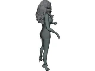 Nicole 3D Model