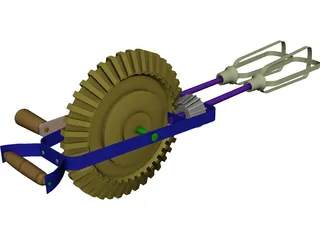 Egg Beater 3D Model