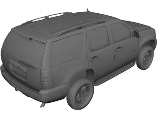 Chevrolet Tahoe (2007) 3D Model 3D Preview