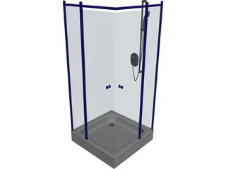 Shower 3D Model