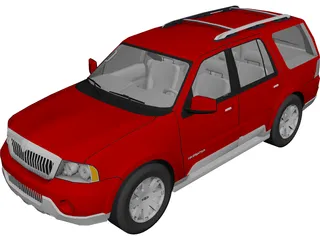 Lincoln Navigator (2004) 3D Model 3D Preview