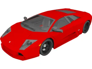 Lamborghini LP640 3D Model