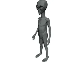 Alien 3D Model 3D Preview