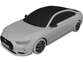 Citroen DS9 (2021) 3D Model