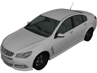 Holden Commodore SSV (2013) 3D Model